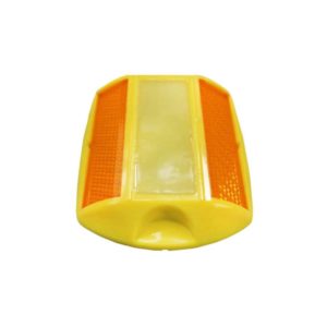 LRS-002 Reflective Road Stud ABS Plastic Material Amber Reflector