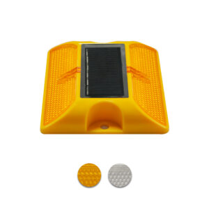 SPRS-001 Amber White Solar Plastic Studs In Road